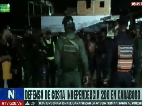 ZODI Carabobo despliega el Ejercicio de Defensa de Costa Independencia 200 en 6 puntos estratégicos