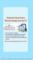 External Hard Drive Showing Empty? Here’s How to Fix It