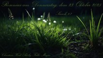 Rosenius am Donnerstag, dem 23. Oktober 2025, zu Sirach 2,7