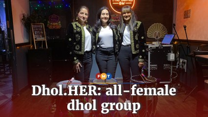 Dhol.HER- all-Malaysian, all-female dhol group
