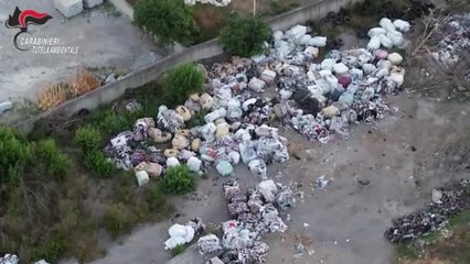 A San Gennaro Vesuviano una discarica abusiva con rifiuti speciali
