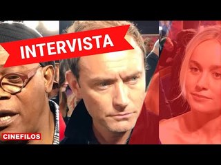 Captain Marvel - il Red Carpet dal gala di Londra