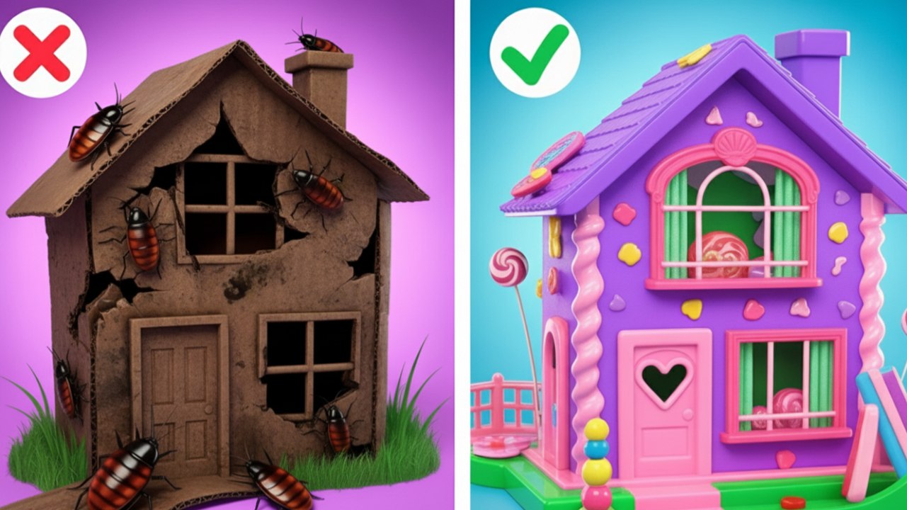 La vie secrète des poupées : Rénovations de pièces cachées et bricolage miniature par 123GO! TRENDS