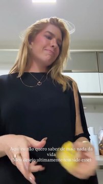 Lore Improta compartilha desejo inusitado durante gravidez