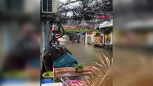 ''Sarı'' alarm verilen kentte adeta gök delindi! Evler, iş yerleri, yollar sular altında