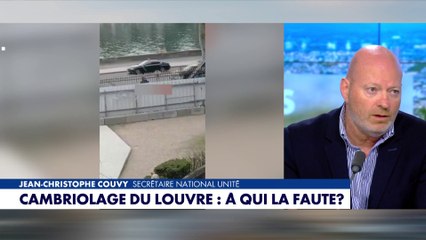 Jean-Christophe Couvy sur la sécurité au sein du musée du Louvre