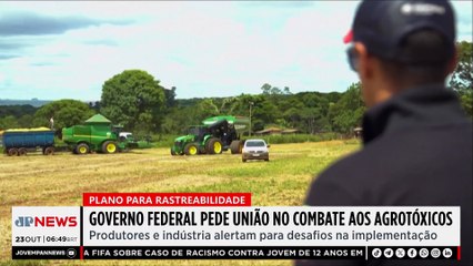 Governo pede união no combate aos agrotóxicos