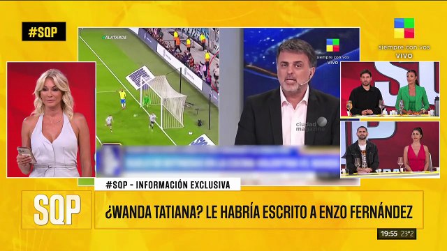 Valentina Cervantes enfrentó el rumor del supuesto mensaje de Wanda Nara a Enzo Fernández