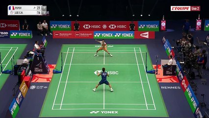 Christo Popov venge son frère et rallie les quarts de finale des Internationaux de France - Badminton