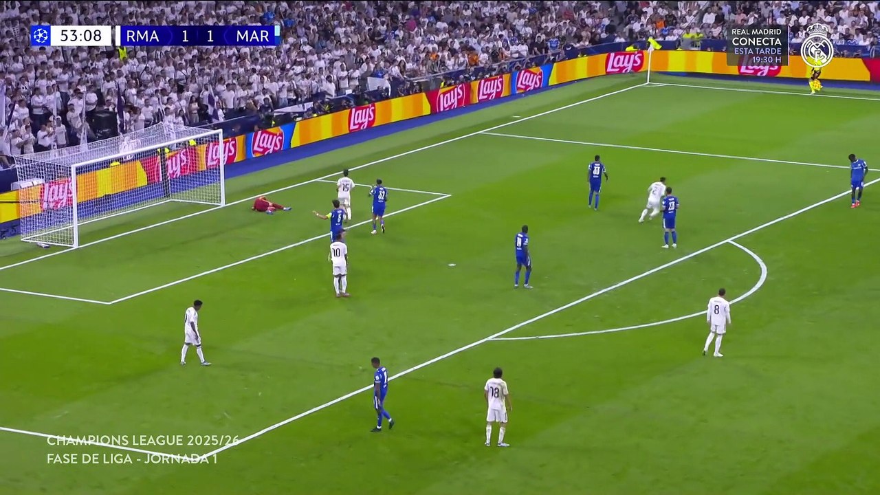 Real Madrid vs Olympique de Marseille Marsella UCL J1 2025-2026