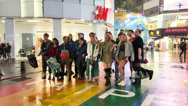 Drag Queen Guides Taipei Bus Tour About LGBTQ+ History