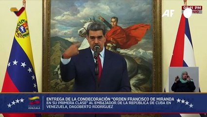 Maduro dice que Venezuela tiene 5.000 misiles antiaéreos portátiles rusos por amenazas de EEUU