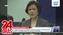 Ex-Ombudsman Gutierrez, itinalagang chairperson ng Nat'l Commission of Senior Citizens | 24 Oras