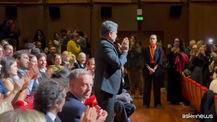 Roma, Giuseppe Tornatore consegna il premio alla carriera a Jafar Panahi