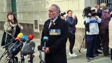 Veterans group spokesman harangued into silence by foul-mouthed abuse, after Soldier F cleared of Bloody Sunday charges