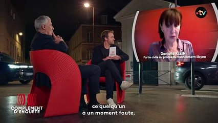 Henri Guaino dans les fauteuils rouges de "Complément d'enquête" ce jeudi 23 octobre 2025 sur France 2.