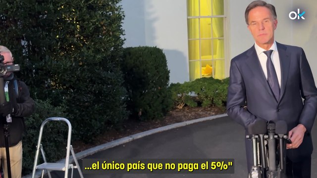 Rutte carga contra Sánchez por el gasto en Defensa: No puede cumplir con la OTAN y pronto lo sabremos