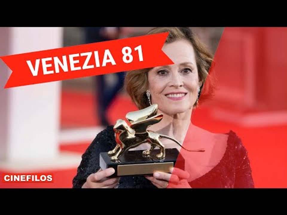 Sigourney Weaver Leone d’Oro alla carriera a Venezia 81