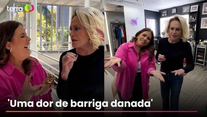 Ana Maria Braga dá detalhes de dor de barriga que teve ao vivo no Mais Você: 'Não sei mentir'