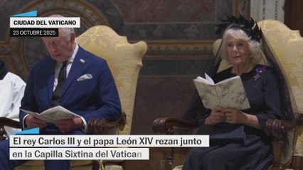 El Papa y el rey de Inglaterra rezan juntos 500 años después del cisma anglicano