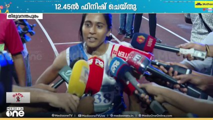 വേ​ഗറാണി ആദിത്യ; ജൂനിയർ പെൺകുട്ടികളുടെ നൂറ് മീറ്റർ ഓട്ടത്തിൽ മലപ്പുറത്തിന് നേട്ടം