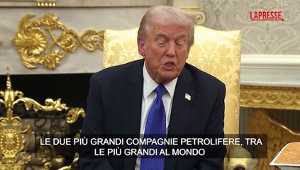 Ucraina, Trump: "Spero che con sanzioni Putin diventi ragionevole"