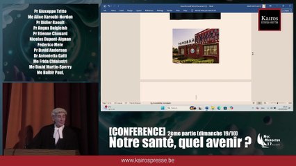 Maître David Martin-Sperry, avocat international, Londres : « Les Bio crimes contre l’Humanité - Le rôle de la Cour Internationale de Justice »