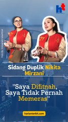 Sidang Duplik Nikita Mirzani   "Saya Difitnah, Saya Tidak Pernah Memeras"