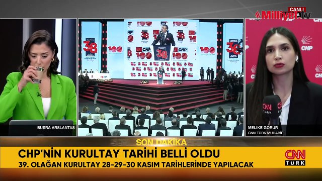 CHP 39’uncu Olağan Kurultayı için tarih belli oldu