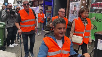 Enfermos con ELA claman en el Congreso contra el "abandono" y las "cortinas de humo" de Sánchez