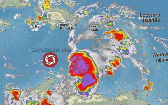Tormenta tropical Melissa Efectos se sienten en el sur del país y alertan por su peligrosa trayectoria