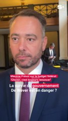 Maxime Prévot sur le budget fédéral: "On ne va pas trouver 10 milliards d'euros sous le sabot d'un cheval"