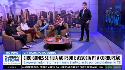 Ciro Gomes se FILIA ao PSDB e DISPARA contra Lula e o PT