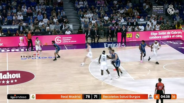 Real Madrid vs San Pablo Burgos Liga Endesa ACB 4C octubre 2025