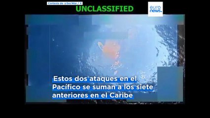 EE.UU. ataca una segunda presunta narcolancha en el Pacífico sudamericano: hay 3 muertos más