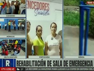 Rehabilita sala de emergencia y quirófano de Clínica Popular Tipo III en el estado Portuguesa