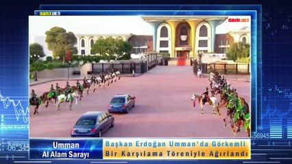 Başkan Erdoğan Umman'da Görkemli Bir Karşılama Töreniyle Ağırlandı