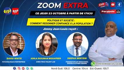 Jimmy Jean-Louis: David White, Adila Dioum et Jack Bizlall