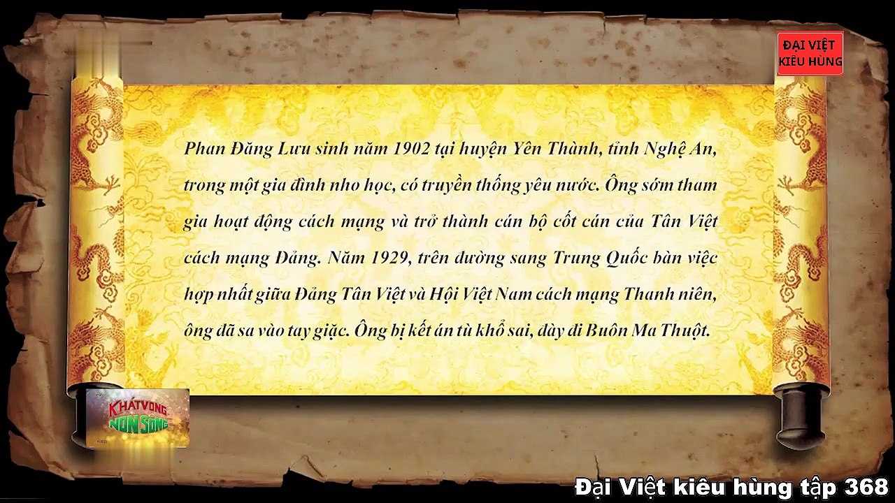 368 Đại Việt kiêu hùng - Quá trình hoạt động cách mạng của Phan Đăng Lưu