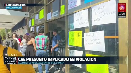 Detienen a Santiago N por múltiples violaciones en UASLP