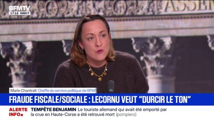 Fraudes fiscales: Sébastien Lecornu veut "durcir le ton"