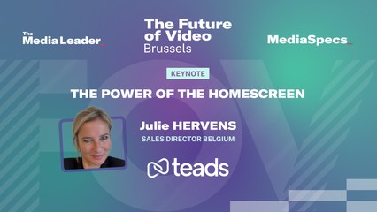 The Future of Video Brussels : The Power of the Homescreen