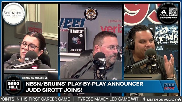 I thought the Bruins as an organization nailed it Bruins/NESN PBP announcer Judd Sirott joins!