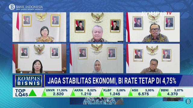 BI Tahan Suku Bunga Acuan di 4,75 Persen, Rupiah Tetap Stabil di Tengah Ketidakpastian Global