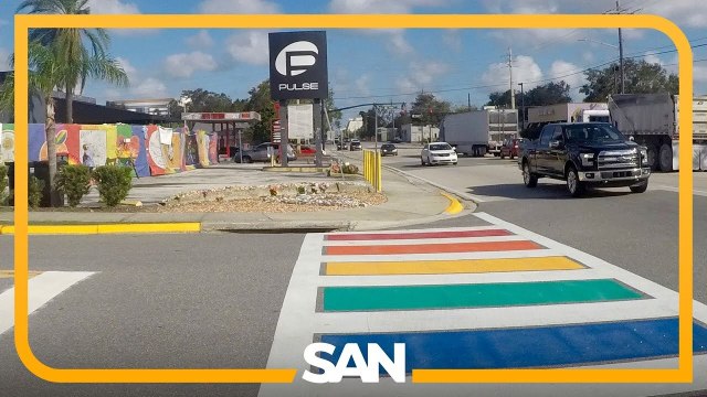 LGBTQ+ advocates condemn rainbow crosswalk removal near Pulse nightclub