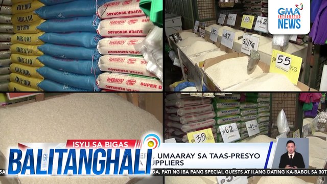 Ilang rice retailers, umaaray sa taas-presyo ng bigas mula sa suppliers| Balitanghali