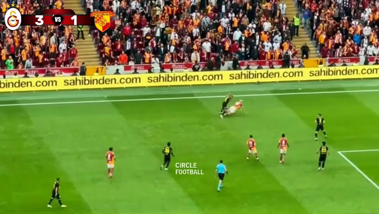 Galatasaray 3–1 Göztepe | Super Lig Highlights &Goal | Osimhen, Sara & Icardi Goal.!