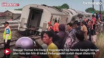 Perjalanan Kereta Daop 6 Normal Lagi Setelah Anjloknya KA Purwojaya