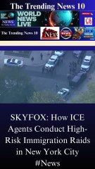 SKYFOX: How ICE Agents Conduct High-Risk Immigration Raids in New York City #News