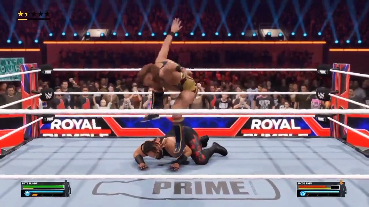 wwe 2k25 gaming peta dune vs jac fatuo wrestling fight